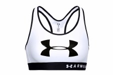 UA Mid Keyhole Graphic Bra